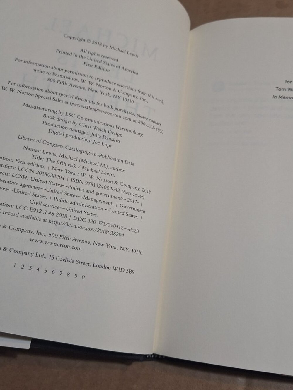 The Fifth Risk - Picture 4 of 6